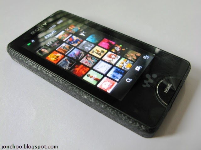 jonchoo: Sony Walkman X-Series 32GB NWZ-X1060 review